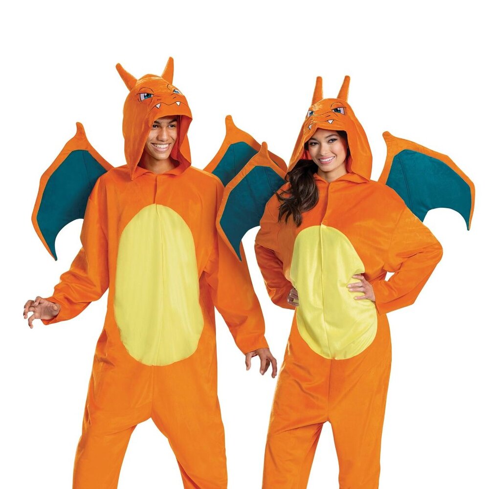 Pokémon Charizard Deluxe Halloween Costume for Adults Size XXL